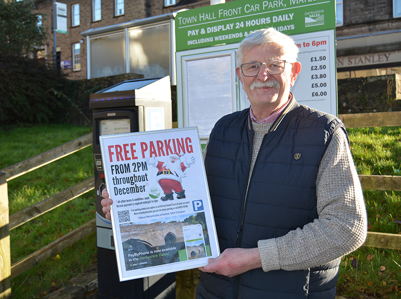 Free parking after 2pm in December Derbyshire Dales District Council